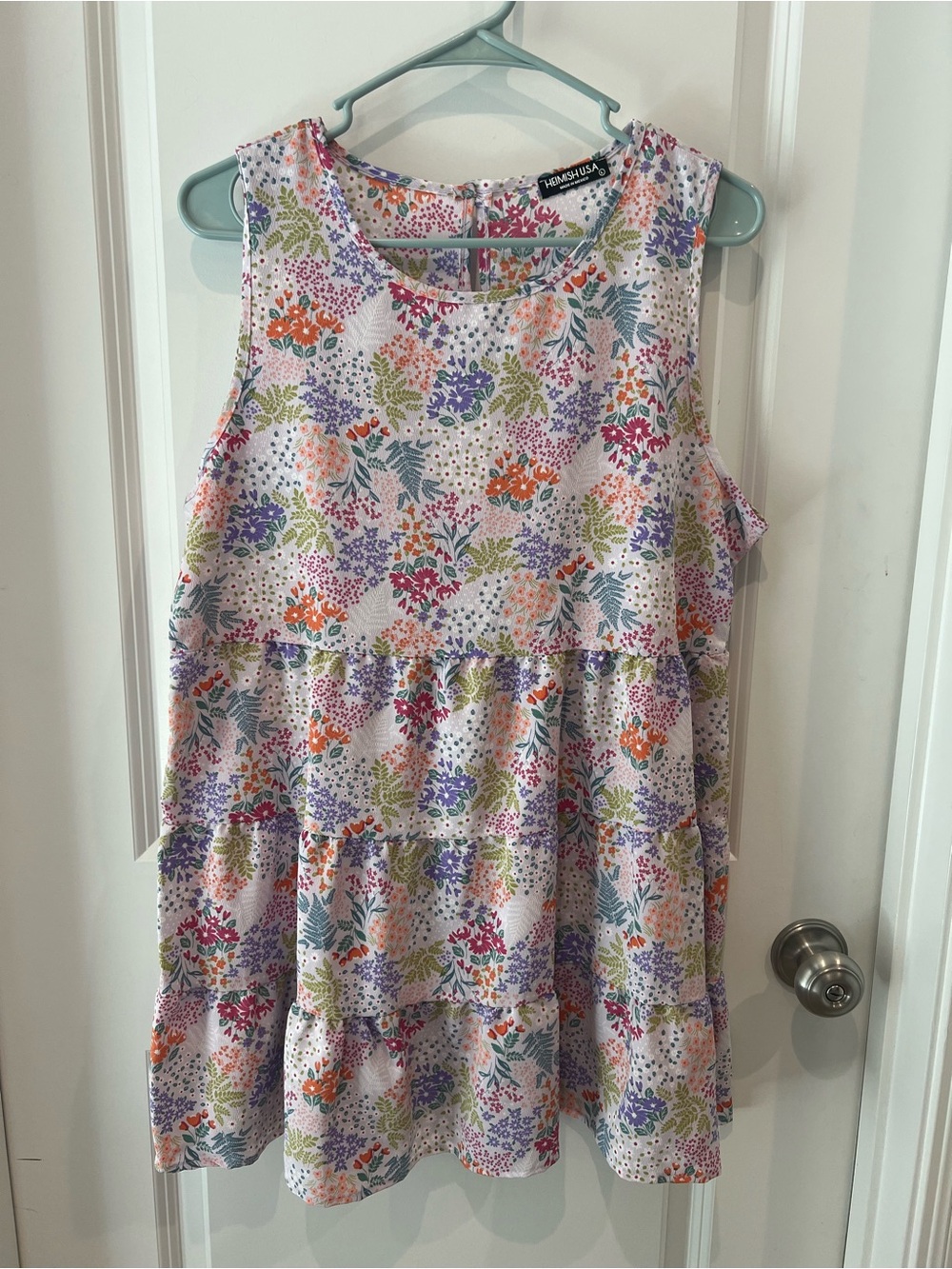 Hemish U.S.A top size large